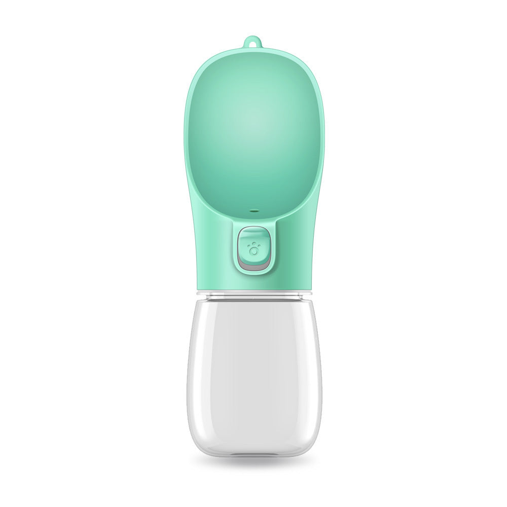 800ml Portable Dog Water Bottle with Foldable Bowl