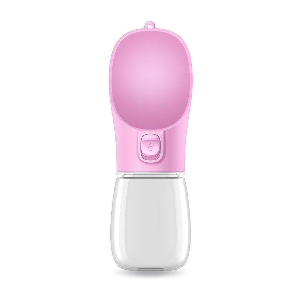 800ml Portable Dog Water Bottle with Foldable Bowl