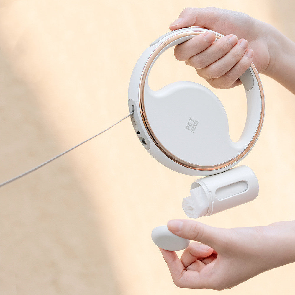 PawBeam (Automatic Lighting Retractable Dog Leash)