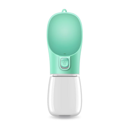 800ml Portable Dog Water Bottle with Foldable Bowl